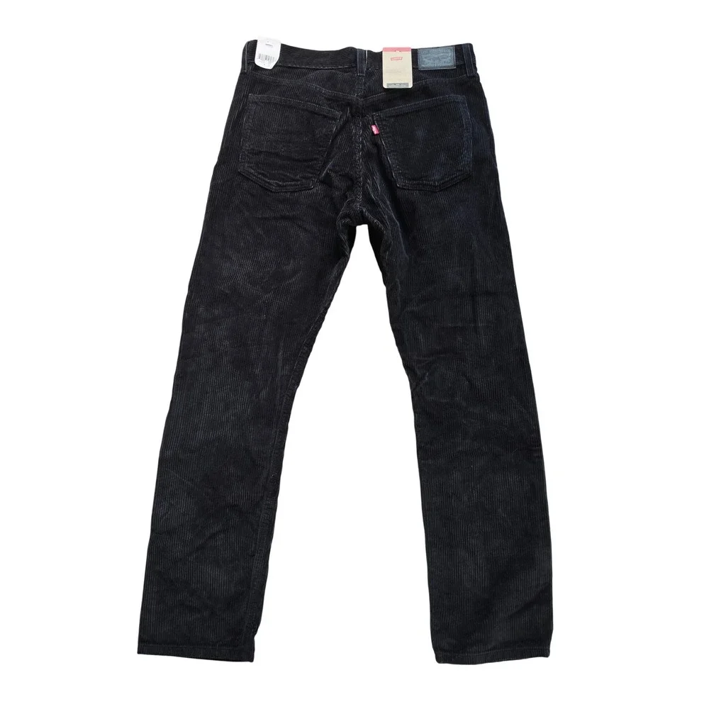 Levis NWT Mens Navy Blue Corduroy Straight Leg Pants 30x30 A46901843